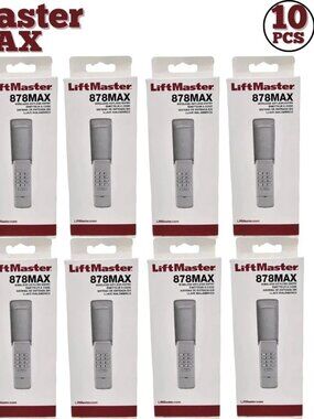 LiftMaster 878MAX Wireless Keyless Entry Flip Garage Door Keypad Gray 13-Button